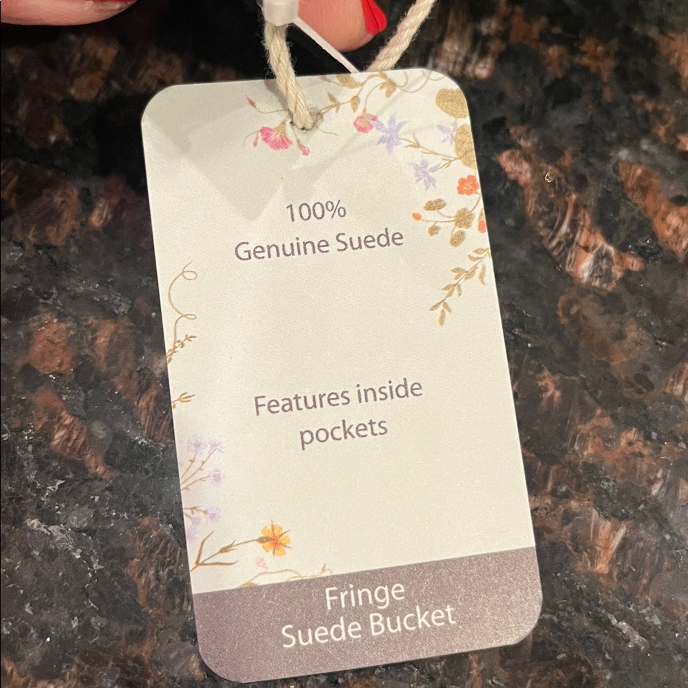 Haute Hippie Dark Brown Suede Fringe Shoulder Bag - Picture 9 of 17